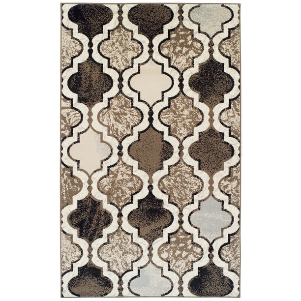 8' x 10' SUPERIOR Viking Modern Geometric Trellis Polypropylene Indoor Area Rug with Jute Backing Ivory 8' x 10' SUPERIOR Viking Modern Geometric Trellis Polypropylene Indoor Area Rug with Jute Backing Ivory